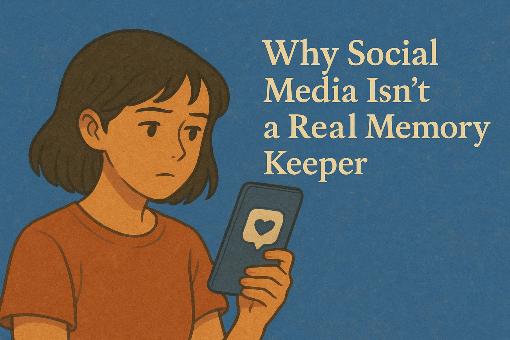 Why Social Media Isn’t a Real Memory Keeper