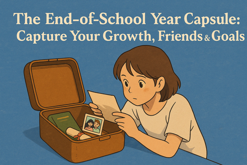 The End-of-School Year Capsule: Capture Your Growth, Friends & Goals