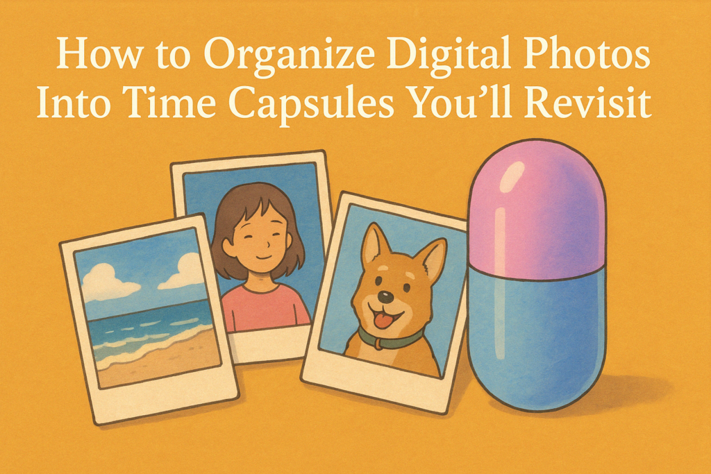 How to Organise Digital Photos Into Time Capsules