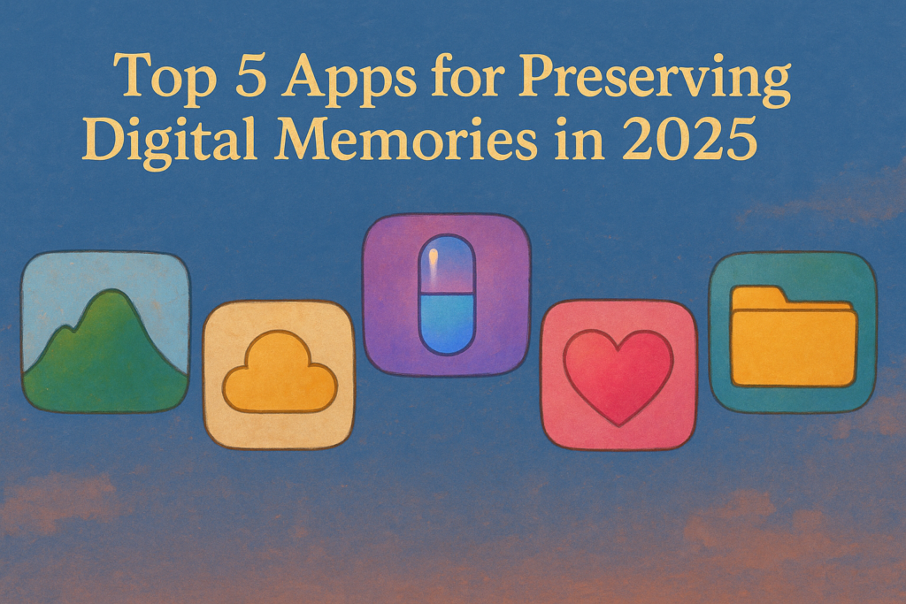 Top 5 Apps for Preserving Digital Memories in 2025