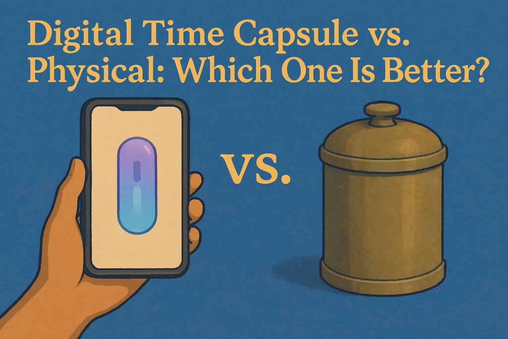 Digital Time Capsule vs. Physical: Which One Is Better?