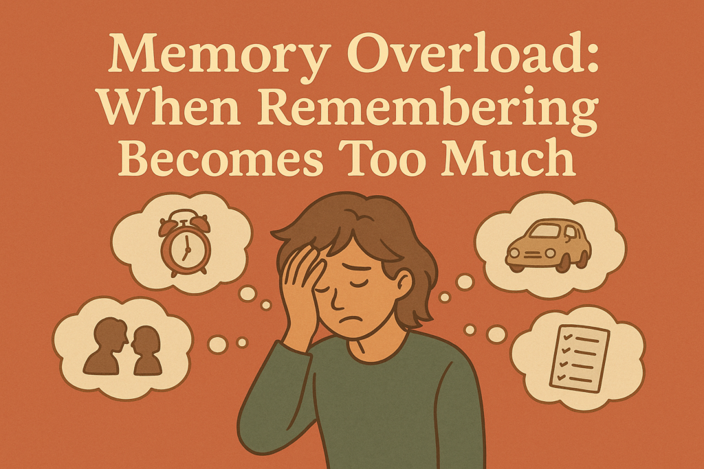 Memory Burnout: Are We Remembering Too Much?
