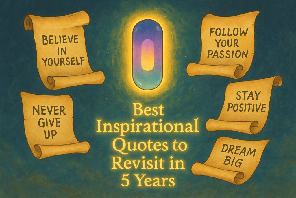 Best Inspirational Quotes to Revisit in 5 Years