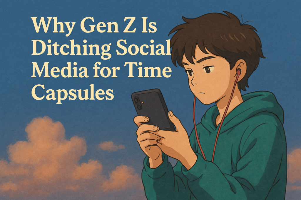 Why Gen Z Is Ditching Social Media for Time Capsules