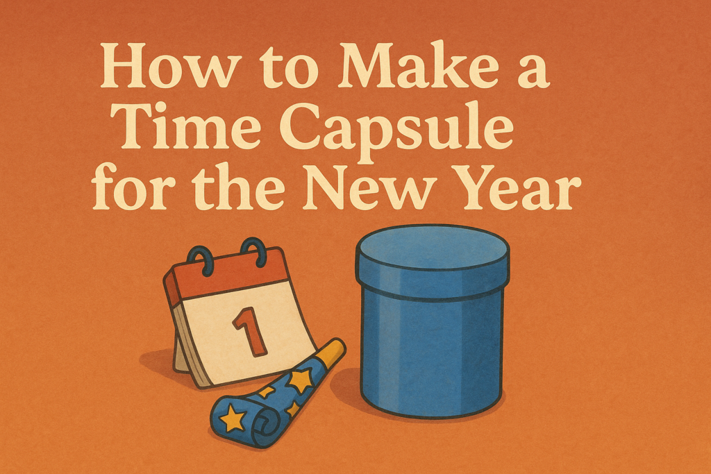 How to Make a Time Capsule for the New Year