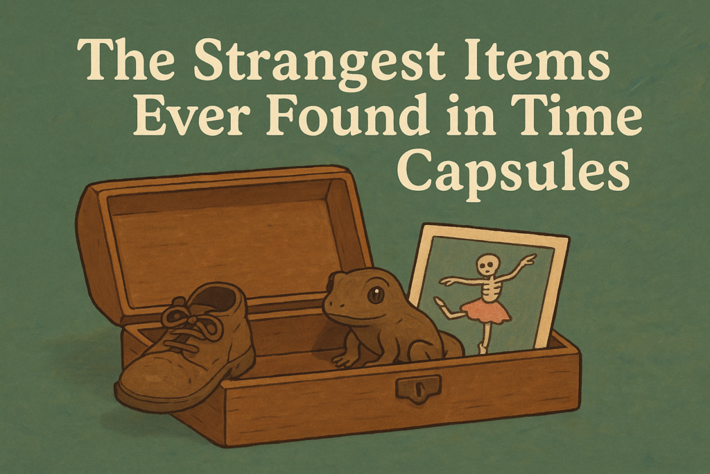 The Strangest Items Ever Found in Time Capsules