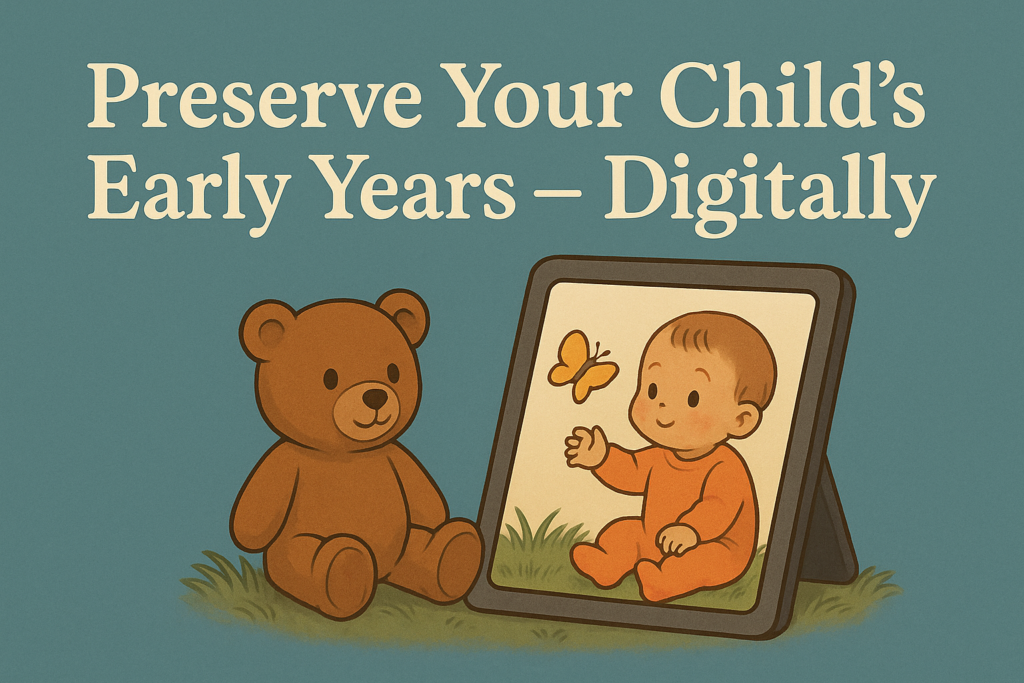 Why Digital Time Capsules Are Perfect for Your Baby’s Early Years