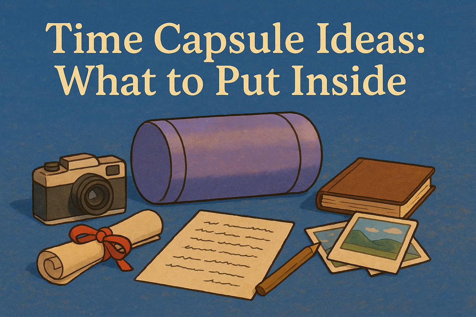 Time Capsule Ideas: What to Put Inside (For Any Occasion) - TimeLock