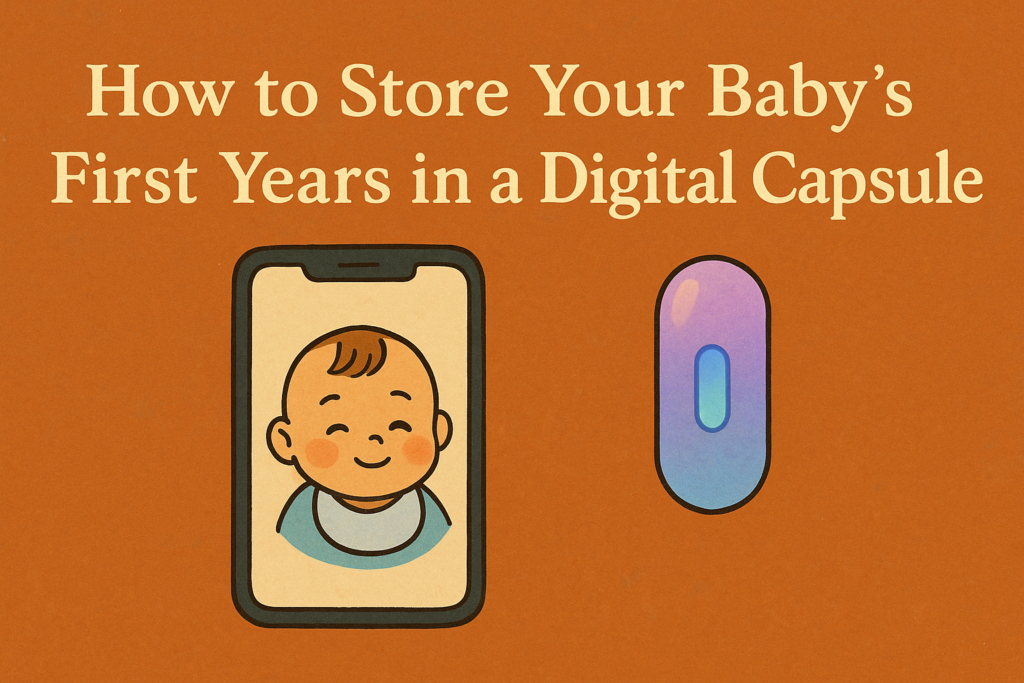 How to Store Your Baby’s First Years in a Digital Capsule