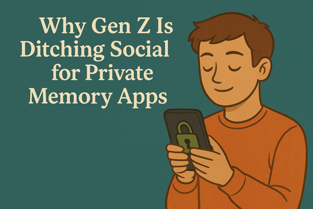 Why Gen Z Is Ditching Social for Private Memory Apps.