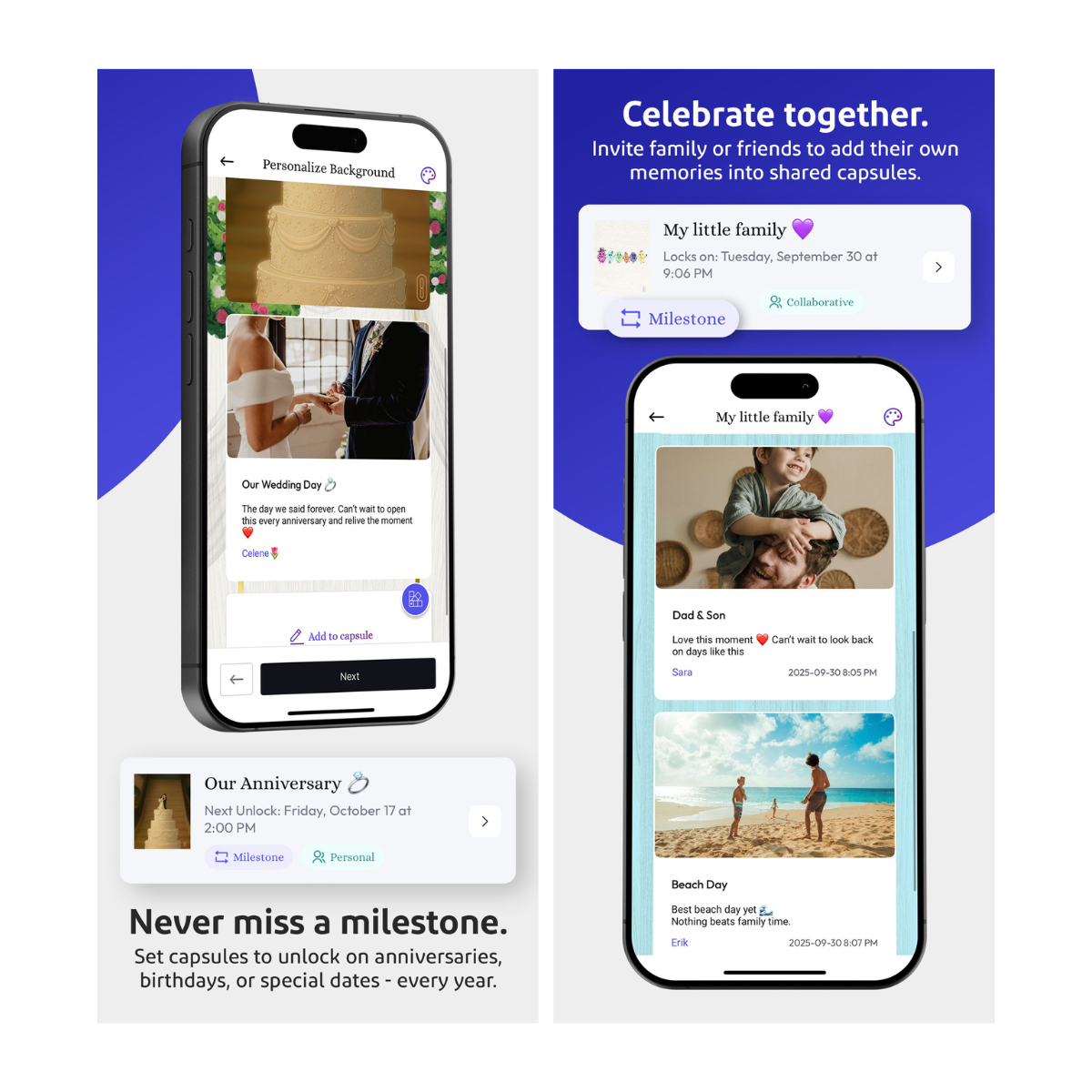 digital time capsule app adding photos messages and multimedia memories digital time capsule app adding photos messages and multimedia memories