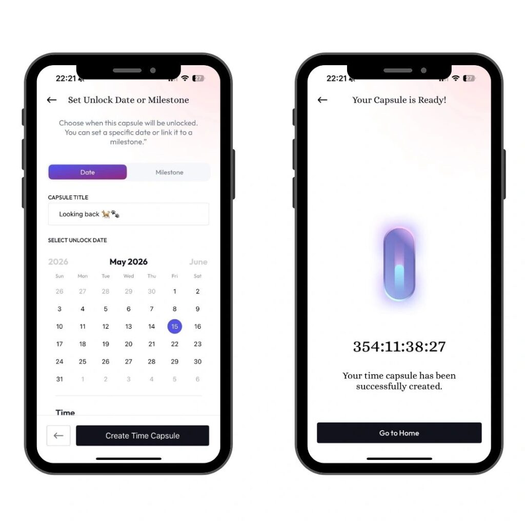 Set Unlock Date and Start the Countdown